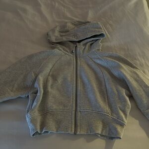 lululemon athletica cropped Scuba full zip